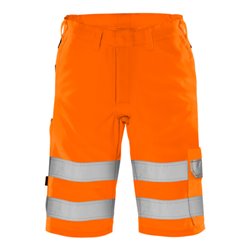 Fristads High Vis Green Shorts Kl. 2 2650 GPLU Größe C64 Warnschutz-Orange