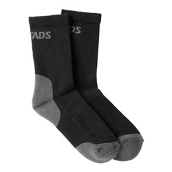 Fristads Wollsocken 2er-Pack 9168 SOW Größe 44-47 Schwarz