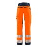 Fristads High Vis Stretch-Hose Klasse 2 2712 PLU Größe D88 Warnschutz-Orange/Marine