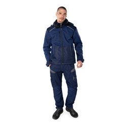 Fristads Softshell-Winterjacke 4060 CFJ Größe 4XL Marineblau