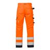 Fristads High Vis Handwerkerhose Damen Kl. 2 2125 PLU Größe 42 Warnschutz-Orange/Marine