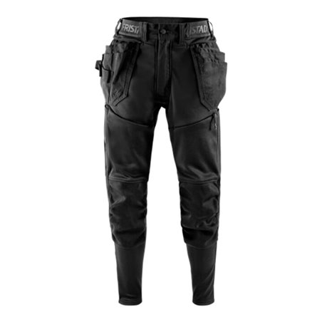 Fristads High Vis Stretch-Hose Damen Kl. 1 2708 PLU Warnschutz-Gelb/Marine