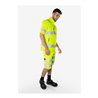 Fristads High Vis Green Weste Kl. 2 5067 GPLU Größe 4XL Warnschutz-Gelb