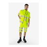 Fristads High Vis Green Weste Kl. 2 5067 GPLU Größe 5XL Warnschutz-Gelb