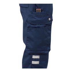 Fristads High Vis Handwerkerhose Damen Kl. 1 2129 PLU Größe 38 Warnschutz-Gelb/Marine