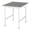 Rau Arbeitstisch Serie Jessy, Arbeitsplatte mit Linoleum-/Universal-Belag