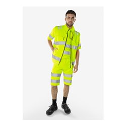 Fristads High Vis Green Weste Kl. 2 5067 GPLU Größe S Warnschutz-Gelb