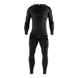 Fristads Unterwäsche-Set 7416 UE Größe 2XL Schwarz