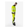 Fristads High Vis Green Hose Kl. 2 2651 GPLU Größe D96 Warnschutz-Gelb/Marine