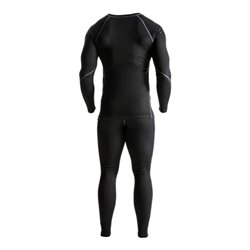 Fristads Unterwäsche-Set 7416 UE Größe 3XL Schwarz