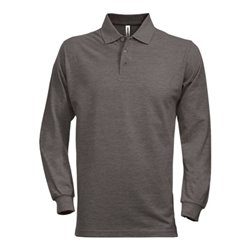 Fristads Acode Poloshirt Langarm 1722 PIQ Größe M Dunkelgrau