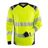 Fristads Flamestat High Vis Langarm-T-Shirt Kl. 3 7359 TFL Größe 3XL Warnschutz-Gelb/Marine