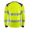 Fristads Flamestat High Vis Langarm-T-Shirt Kl. 3 7359 TFL Größe L Warnschutz-Gelb/Marine