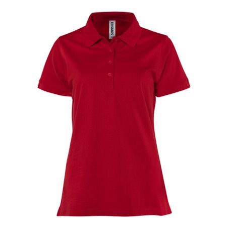 Fristads Acode Poloshirt Damen 1723 PIQ Größe L Rot