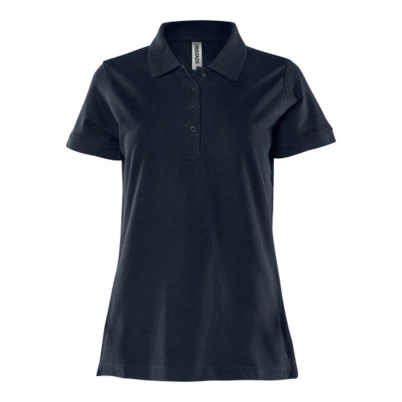 Fristads Acode Poloshirt Damen 1723 PIQ Größe L Dunkelmarine