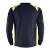 Fristads Flamestat Langarm-T-Shirt 7360 TFL Größe 4XL Marine/Warnschutz-Gelb