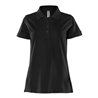Fristads Acode Poloshirt Damen 1723 PIQ Größe S Schwarz