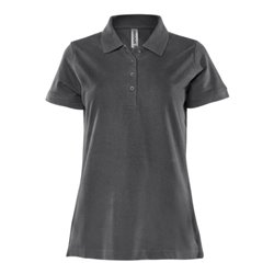 Fristads Acode Poloshirt Damen 1723 PIQ Größe 2XL Dunkelgrau