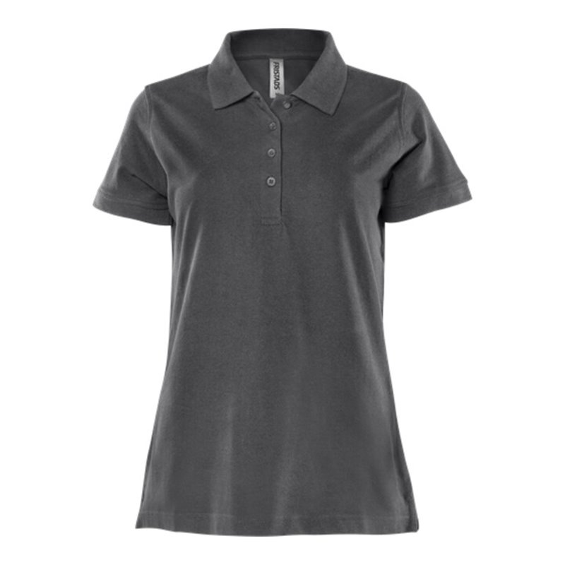 Fristads Acode Poloshirt Damen 1723 PIQ Größe S Dunkelgrau