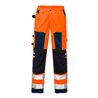 Fristads High Vis Hose Damen Kl. 2 2135 PLU Größe 42 Warnschutz-Orange/Marine