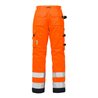 Fristads High Vis Hose Damen Kl. 2 2135 PLU Größe 48 Warnschutz-Orange/Marine