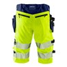 Fristads High Vis Stretch-Shorts Kl. 1 2509 PLU Größe C52 Warnschutz-Gelb/Marine