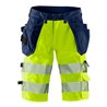 Fristads High Vis Stretch-Shorts Kl. 1 2509 PLU Größe C56 Warnschutz-Gelb/Marine