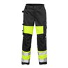 Fristads High Vis Stretch-Hose Damen Kl. 1 2708 PLU Warnschutz-Gelb/Marine