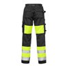 Fristads High Vis Stretch-Hose Damen Kl. 1 2708 PLU Warnschutz-Gelb/Marine
