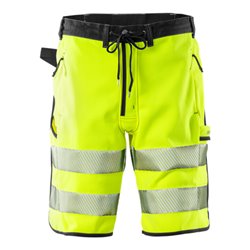 Fristads High vis Jogger Shorts Kl.2 2513 SSL Größe 3XL Warnschutz-Gelb