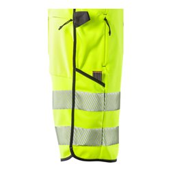 Fristads High vis Jogger Shorts Kl.2 2513 SSL Größe S Warnschutz-Gelb