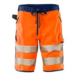 Fristads High vis Jogger Shorts Kl.2 2513 SSL Größe M Warnschutz-Orange