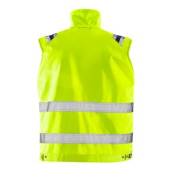 Fristads High Vis Weste, Kl. 2 5013 PLU Größe L Warnschutz-Gelb