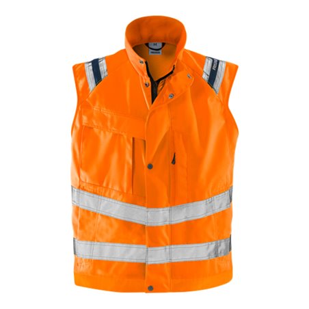 Fristads High Vis Weste, Kl. 2 5013 PLU Größe XL Warnschutz-Orange