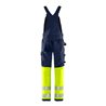 Fristads High Vis Green Stretch Latzhose Kl. 1 1032 GSTP Größe C52 Warnschutz-Gelb/Marine