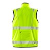 Fristads High Vis LED Weste Kl. 2 5012 LPR Größe M/L Warnschutz-Gelb