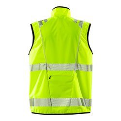 Fristads High Vis LED Weste Kl. 2 5012 LPR Größe XL/2XL Warnschutz-Gelb