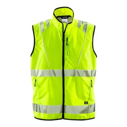 Fristads High Vis LED Weste Kl. 2 5012 LPR Größe XS/S Warnschutz-Gelb