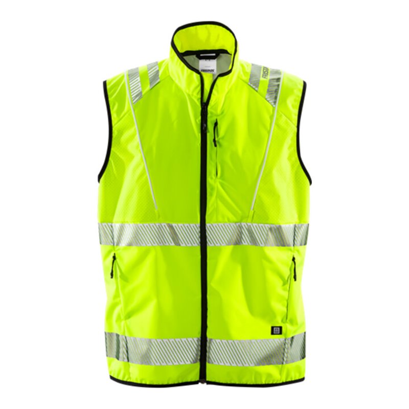 Fristads High Vis LED Weste Kl. 2 5012 LPR Größe XS/S Warnschutz-Gelb