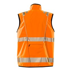 Fristads High Vis LED Weste Kl. 2 5012 LPR Größe XL/2XL Warnschutz-Orange