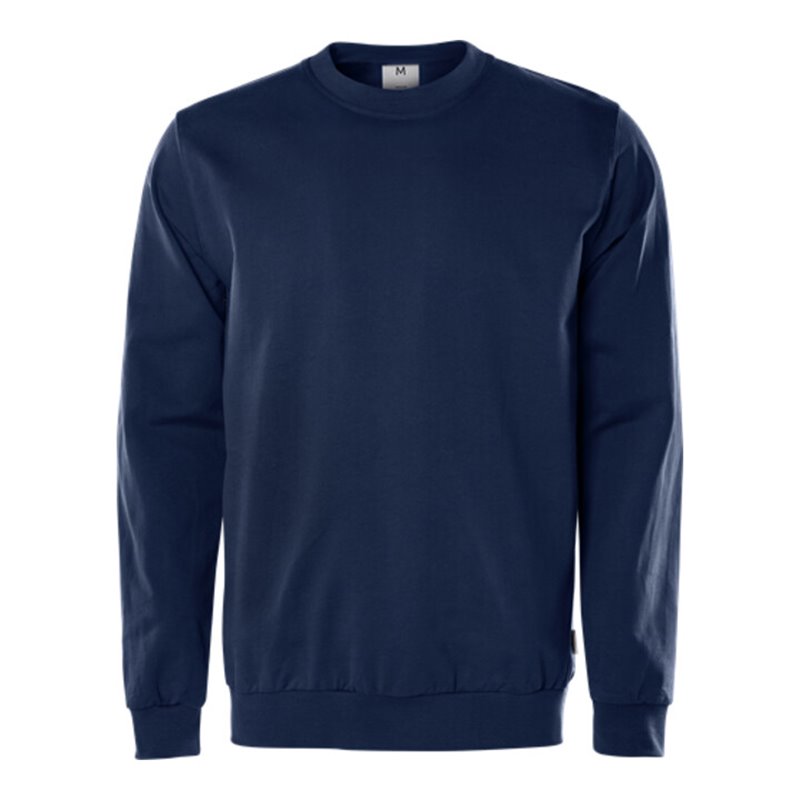 Fristads Green Sweatshirt 7989 GOS Größe S Marineblau