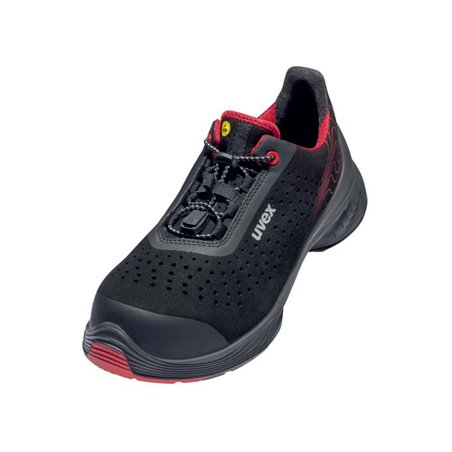 Uvex Sicherheitshalbschuhe S1P SRC uvex 1 G2 aus Mikrovelours, uvex xenova® Kunststoffkappe