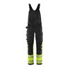 Fristads High Vis Green Stretch Latzhose Kl. 1 1032 GSTP Größe C56 Warnschutz-Gelb/Schwarz