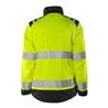 Fristads High Vis Green Jacke Damen Kl. 3 4068 GPLU Größe S Warnschutz-Gelb/Schwarz