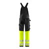 Fristads High Vis Green Stretch Latzhose Kl. 1 1032 GSTP Größe D120 Warnschutz-Gelb/Schwarz