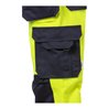 Fristads Flame High Vis Handwerkerhosen Damen Kl. 2 2589 FLAM Größe 36 Warnschutz-Gelb/Marine