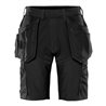 Fristads Handwerker-Stretch-Shorts 2598 LWS Größe C60 Schwarz