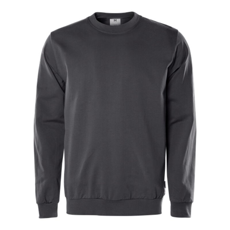 Fristads Green Sweatshirt 7989 GOS Größe S Dunkelgrau