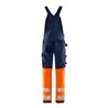 Fristads High Vis Green Stretch Latzhose Kl. 1 1032 GSTP Größe C54 Warnschutz-Orange/Marine