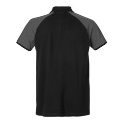 Fristads Acode Poloshirt 7650 PIQ Größe XL Schwarz/Grau